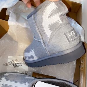 Telfar x ugg limited addition ankle boots size 5